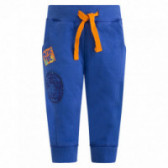 Pantaloni cu aplicații și un logo pentru băieți Tuc Tuc 34578 