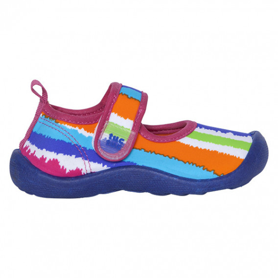 Pantofi de cauciuc colorați pentru fete cu talpă în relief Tuc Tuc 34587 