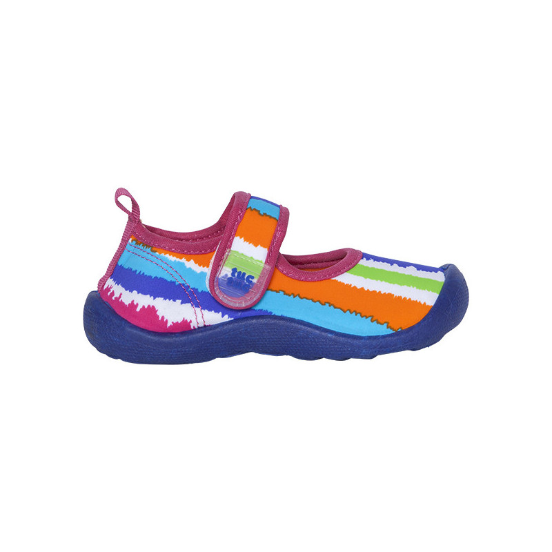 Pantofi de cauciuc colorați pentru fete cu talpă în relief  34587