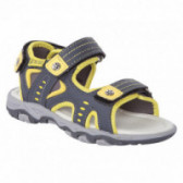 Sandale pentru băieți, gri și galben Tuc Tuc 34666 2