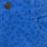 Pantaloni scurți de culoare albastru cu imprimeu de biciclete pentru băieți Tuc Tuc 34773 3