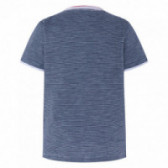 Tricou din bumbac cu imprimeu poziționat asimetric cu stea pentru băieți Tuc Tuc 34819 2