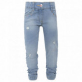 Jeans cu pietricele strălucitoare decorative pentru fete Tuc Tuc 34839 