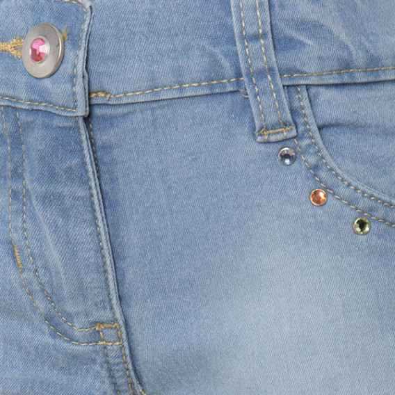 Jeans cu pietricele strălucitoare decorative pentru fete Tuc Tuc 34841 3