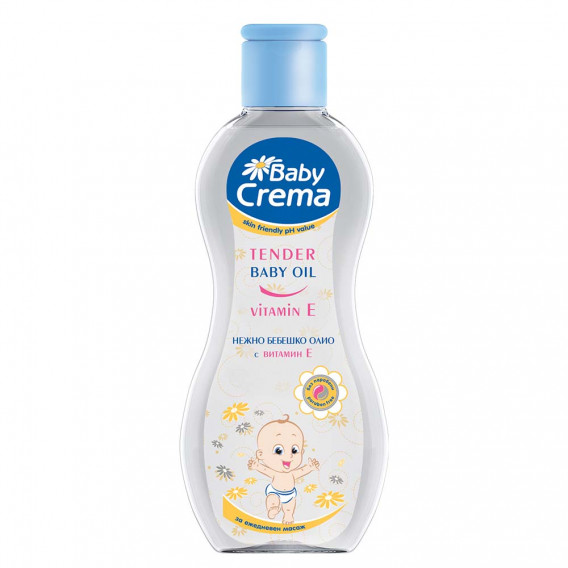 Ulei pentru bebeluși cu extract natural de mușețel și vitamina E, 200 ml Baby crema 348498 