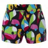 Pantaloni scurți cu imprimeu color și flori pentru fete Tuc Tuc 34895 