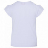 Tricou din bumbac cu paiete colorate, pentru fete Tuc Tuc 34941 2