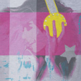 Bluză cu mânecă lungă și imprimeu color cu pietricele strălucitoare în față pentru fete Tuc Tuc 34978 3