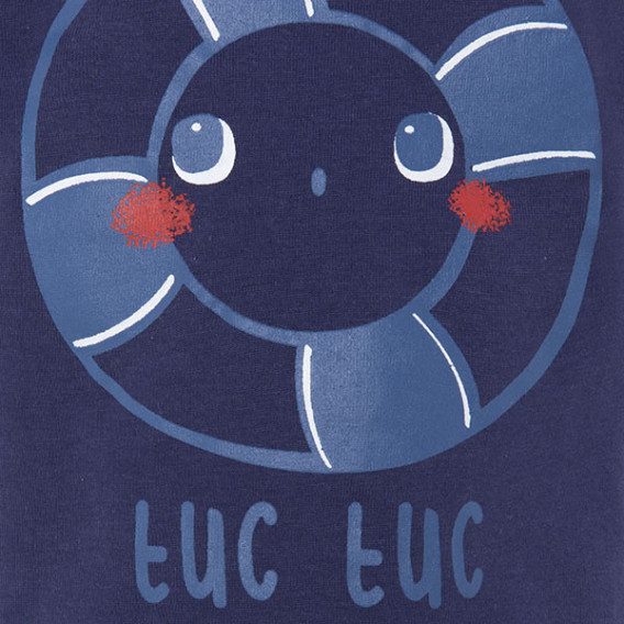 Tricou din bumbac imprimeu de cerc pentru băieți Tuc Tuc 34988 3