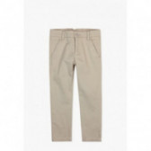 Pantaloni din bumbac cu elastan, cu un design clar pentru băieți Boboli 35259 