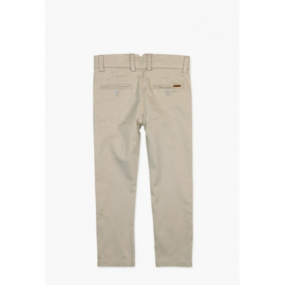 Pantaloni din bumbac cu elastan, cu un design clar pentru băieți Boboli 35260 2