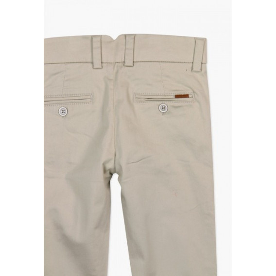 Pantaloni din bumbac cu elastan, cu un design clar pentru băieți Boboli 35262 4