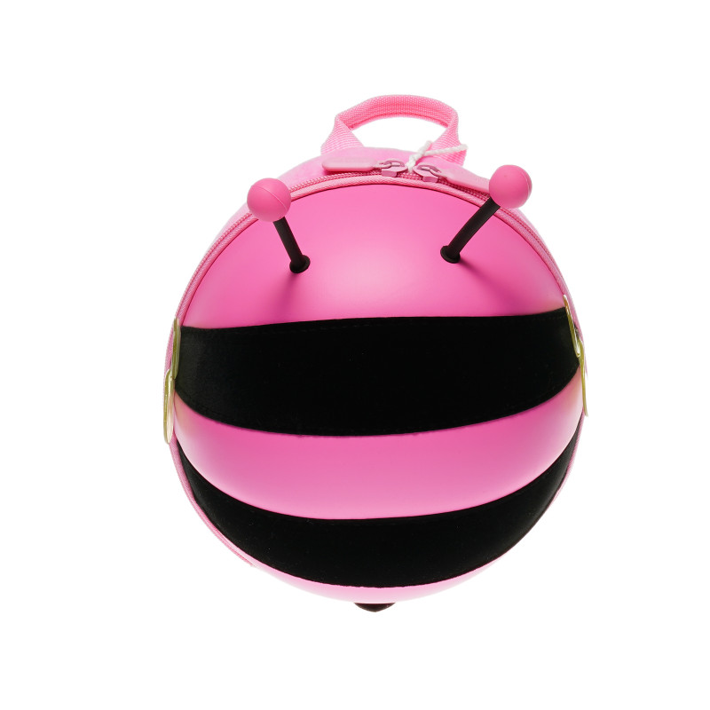 Rucsac mini pentru copii - albină cu centura de siguranță, roz  35634
