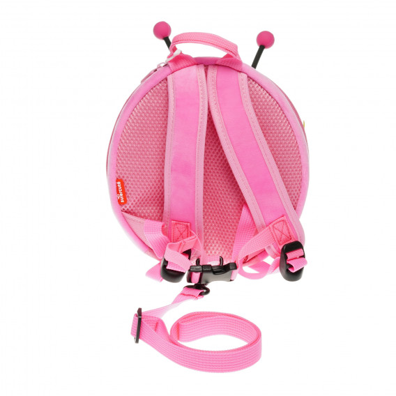 Rucsac mini pentru copii - albină cu centura de siguranță, roz Supercute 35637 7