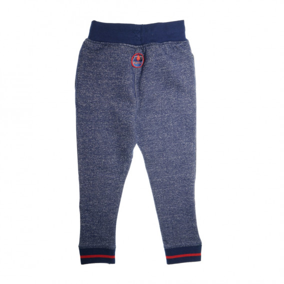 Pantaloni de bumbac, albaștri cu accente roșii Tuc Tuc 35812 2
