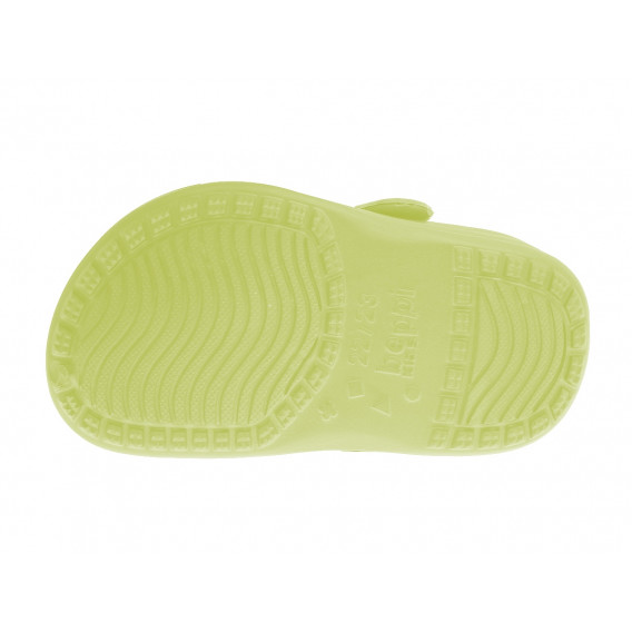 Papuci din cauciuc, parfumați cu aplicatie pentru bebelus, verzi Beppi 360730 2
