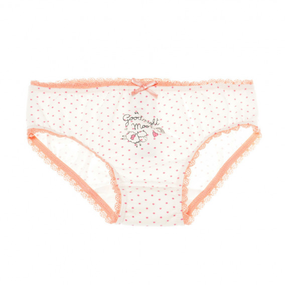 Bikini naturali cu imprimeu și culoare roz elastic - 2 piese Chicco 36418 