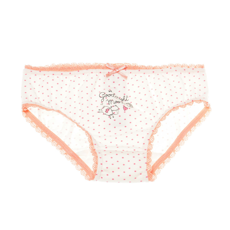 Bikini naturali cu imprimeu și culoare roz elastic - 2 piese  36418