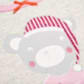 Pijamale de bumbac cu un imprimeu de urs pentru fete Chicco 36483 5