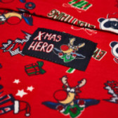 Pijamale de bumbac cu imprimeu de Crăciun pentru băieți Chicco 36539 7