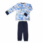 Pijamale din bumbac Chicco cu imprimeu de urși pentru băieți Chicco 36552 2