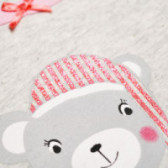 Pijamale de bumbac cu un imprimeu de urs pentru fete, multicolore Chicco 36569 4