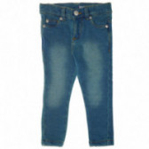 Pantaloni din denim cu un design modern pentru fete Chicco 36658 
