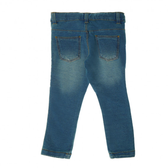 Pantaloni din denim cu un design modern pentru fete Chicco 36659 2
