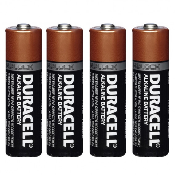 4 buc. Baterii alcaline AA LR6 Duracell 369053 2