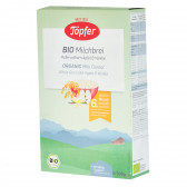 200 g. Terci de lapte organic cu ovăz integral, mere și vanilie în cutie pentru bebeluși de peste 6 luni Topfer 369294 
