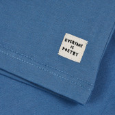 Bluză din bumbac cu imprimeu pentru bebeluși, în albastru Pinokio 369974 4