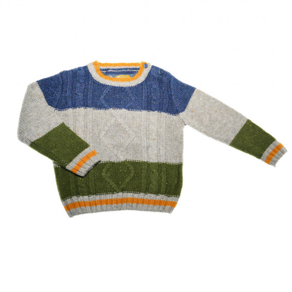 Pulover pentru băieți cu model tricotat Chicco 37002 