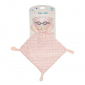 Prosop moale pentru îmbrățișat PARACAIDISTA roz Inter Baby 370022 
