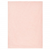 Pătură pentru bebeluși 80 x 100 cm cu jucărie moale, culoarea roz Inter Baby 370249 3