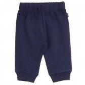 Set de doi pantaloni din bumbac, de culoare verde și albastru închis pentru băieți Chicco 371161 6