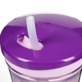 Pahar din polipropilenă, Evolution Action, violet cu cățeluș, 230 ml. NUK 371323 3