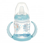 Sticlă pentru suc din polipropilenă, First Choice Snow, 150 ml, gri NUK 371357 2