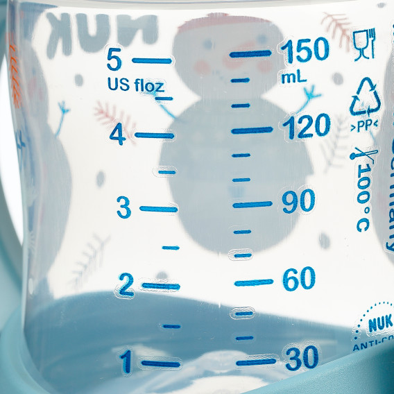 Sticlă pentru suc din polipropilenă, First Choice Snow, 150 ml, gri NUK 371361 6