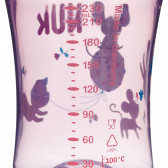Cupă de 230 ml din polipropilenă Evolution Trainer în roz NUK 371399 6