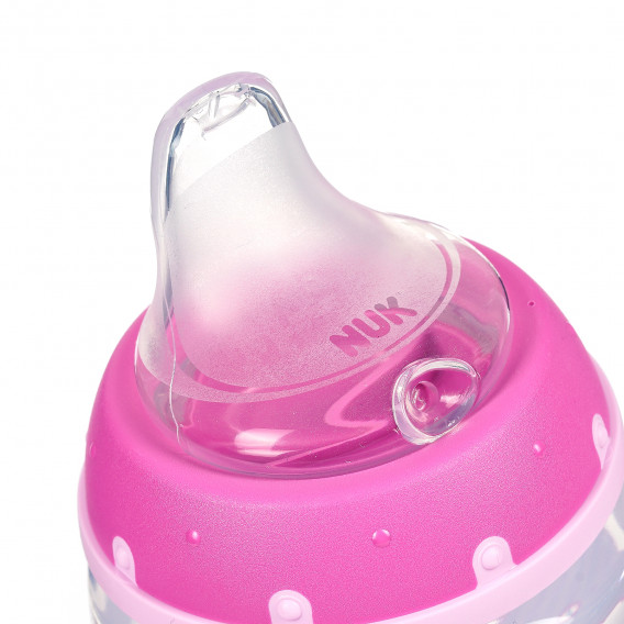 Sticlă de suc din polipropilenă First Choice culoare roz, 150 ml NUK 371410 3