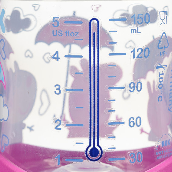Sticlă de suc din polipropilenă First Choice culoare roz, 150 ml NUK 371413 6