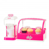 Cafenea pentru copii cu efecte de lumină, roz GOT 371630 
