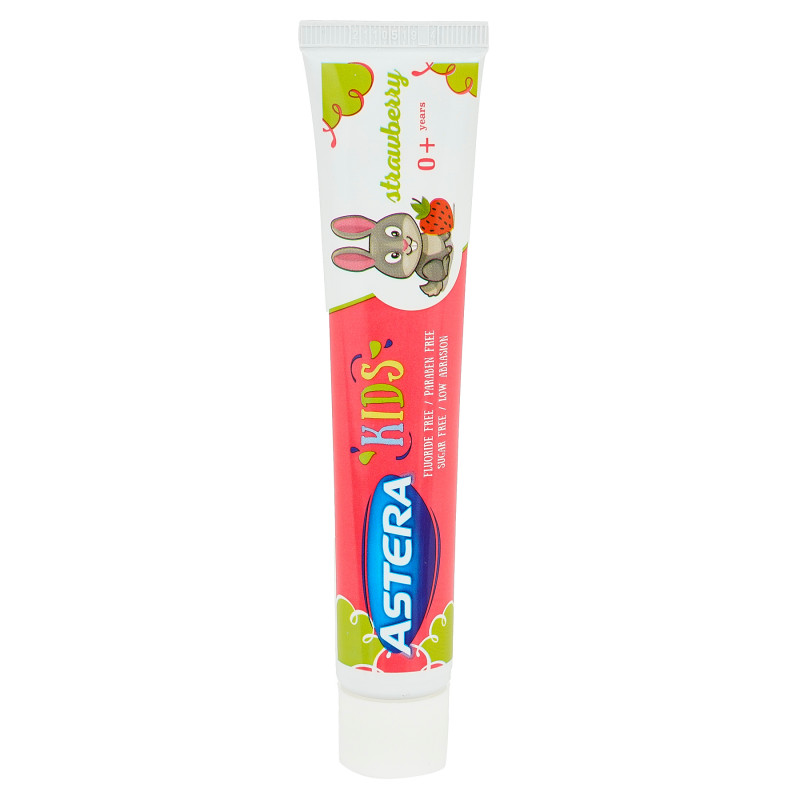 Pasta de dinti pentru Copii, Căpșuni 0+, tub de plastic, 50 ml  372347