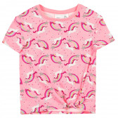 Tricou pentru fete - Unicorni, roz Carter's 372595 
