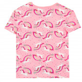 Tricou pentru fete - Unicorni, roz Carter's 372598 4