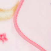 Pătură bebeluș ELEFANT, 110 x 140 cm, roz Inter Baby 372710 5
