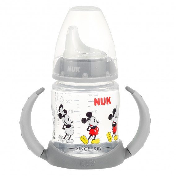 Sticlă pentru suc din polipropilenă, Mickey, 6 + luni, 150 ml. NUK 372949 