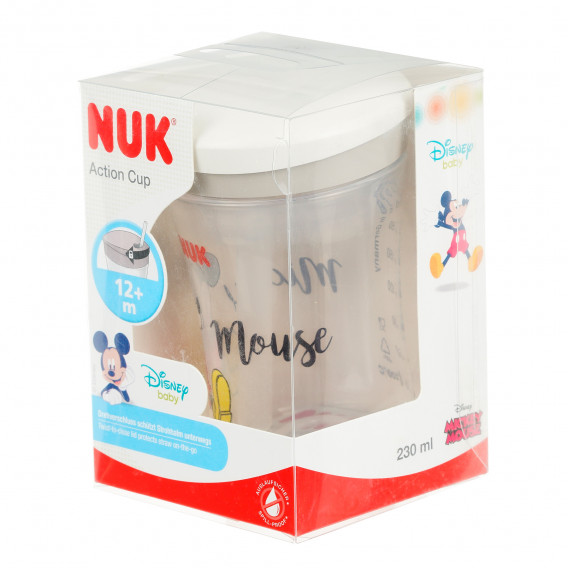 Cupă Evolution Action din polipropilenă cu imprimeu Mickey, 230 ml. NUK 372982 7