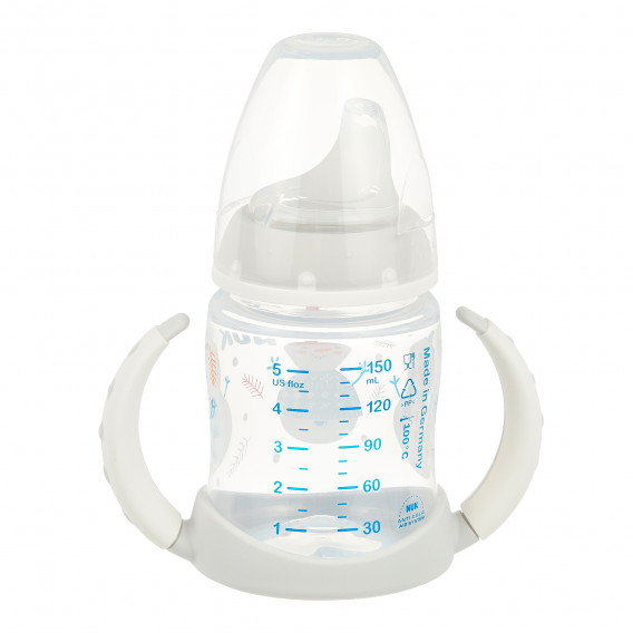Sticlă pentru suc, din polipropilenă, First Choice Snow, 150 ml, bej NUK 373008 2