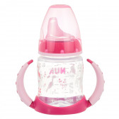 Sticlă de 150 ml. First Choice pentru suc de polipropilenă în roz NUK 373033 2